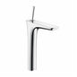 Hansgrohe 15072001 PuraVida 240 High Riser Bathroom Faucet, Commercial, 1.2 gpm Flow Rate, 9-1/2 in H Spout, 1 Handles, 1 Faucet Holes, Polished Chrome, Function: Traditional