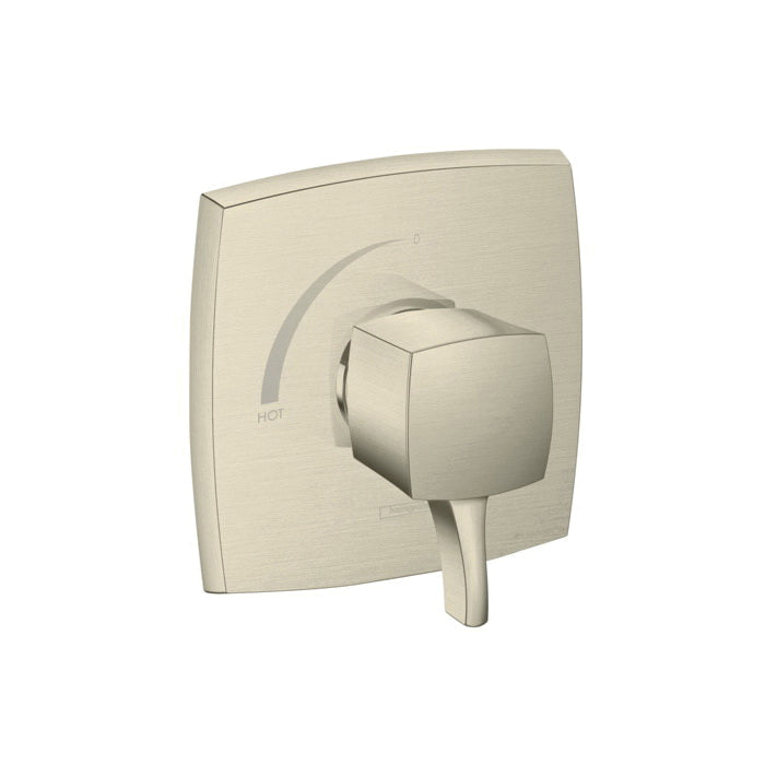 Hansgrohe 15769821 Square Pressure Balance Trim, Brushed Nickel