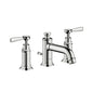 AXOR 16535831 Montreux Widespread Bathroom Faucet, 1.2 gpm, 1-1/8 in H Spout, Polished Nickel, 2 Handles, Pop-Up Drain, Domestic
