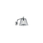 AXOR 26031001 1-Jet Nendo Lamp Shower Trim, 2.5 gpm Min, 1 Sprays, Wall Mount, 10-7/8 in Dia Head