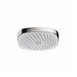 Hansgrohe 26528401 Croma Select E 180 2-Jet Shower Head, 2 gpm Flow Rate, 2 Sprays, Wall Mount, 7-3/8 in L x 3-3/8 in W Head