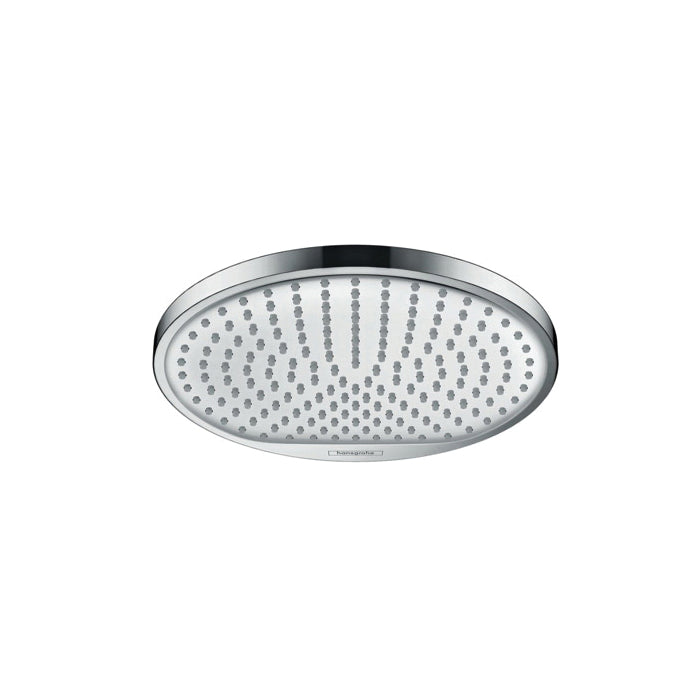Hansgrohe 26724001 Shower Head, Crometta S 240, 2 gpm Flow Rate, 1 Sprays, 9-1/2 in Dia x 1-5/8 in H Head