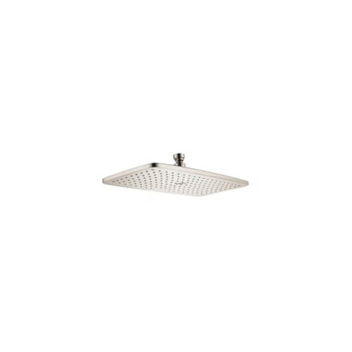 Hansgrohe 27381821 Raindance E 360 AIR 1-Jet Shower Head, 2.5 gpm Flow Rate, 1 Sprays, Wall Mount, 14-1/8 in Head