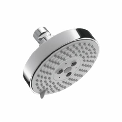 Hansgrohe 27457001 Raindance S 120 AIR 3-Jet Shower Head, Number of Spray Type: 3, BalanceAir/RainAir/WhirlAir Spray, 2.5 gpm Max Flow, Import