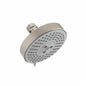 Hansgrohe 27457821 Raindance S 120 AIR 3-Jet Shower Head, 2.5 gpm Flow Rate, 3 Sprays, Wall Mount, 4-1/2 in Dia Head
