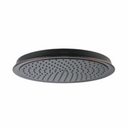 Hansgrohe 28427921 1-Jet Shower Head, Raindance C 240 AIR, 2.5 gpm, 1 Sprays, Wall Mount, 10-5/8 in Dia Head