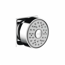 AXOR 28469001 Body Spray With Square Escutcheon, Citterio, 1/2 in NPT, For Use With: Continuous Flow Water Heater, Polished Chrome, Import