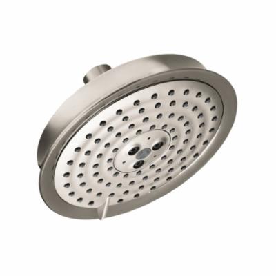 Hansgrohe 28471821 Raindance C 150 AIR 3-Jet Shower Head, Number of Spray Type: 3, BalanceAir/RainAir/WhirlAir Spray, 0.9 gpm Max Flow, Round Head, Wall Mount