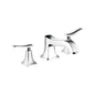 Hansgrohe 31313001 Roman Tub Filler Trim Set, Metris C, 5.8 gpm Flow Rate, 8-5/8 in Center, Polished Chrome, 2 Handles, Function: Traditional