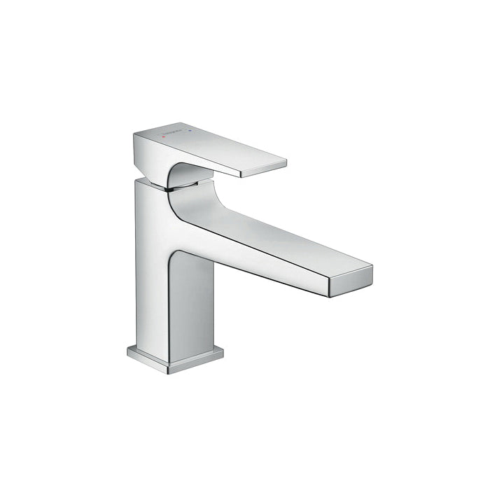 Hansgrohe 32505001 Bathroom Faucet, Metropol 100, 1.2 gpm Flow Rate, 4-5/8 in H Spout, 1 Handles, 1 Faucet Holes, Polished Chrome, Function: Traditional