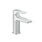 Hansgrohe 32510001 Bathroom Faucet, Metropol 110, 1.2 gpm Flow Rate, 4-5/8 in H Spout, 1 Handles, 1 Faucet Holes, Polished Chrome, Function: Traditional