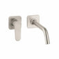AXOR 34116821 Bathroom Faucet Trim, Citterio M, Commercial, 1.2 gpm Flow Rate, 2-3/8 in H Spout, Brushed Nickel, 1 Handles, Function: Traditional