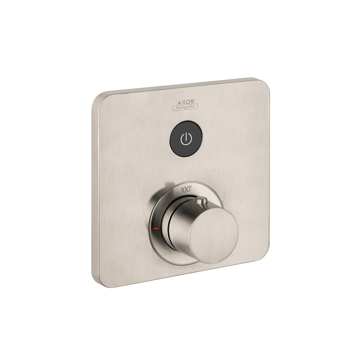 AXOR 36705821 SoftCube Thermostatic Trim, Brushed Nickel
