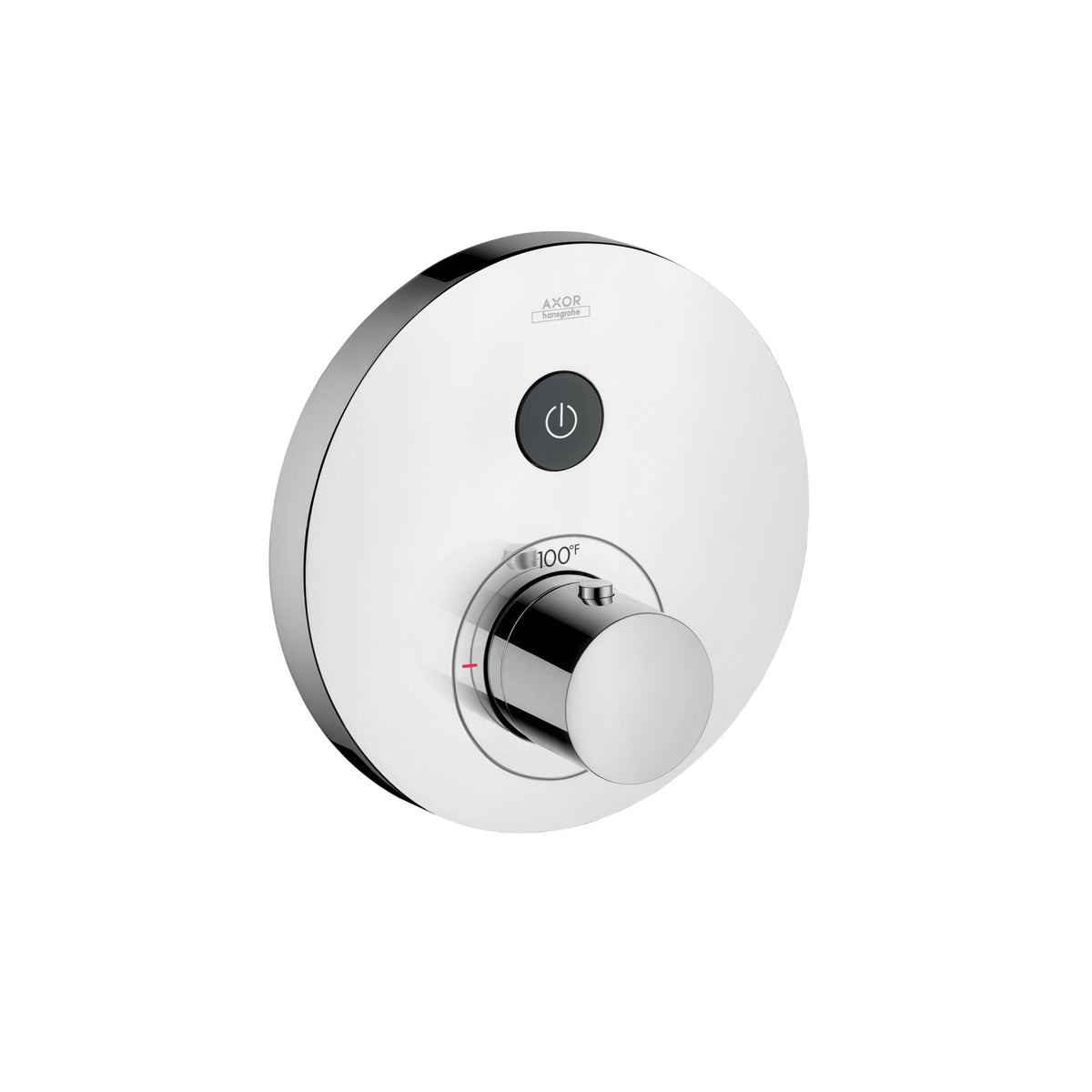AXOR 36722001 Round Thermostatic Trim, Polished Chrome