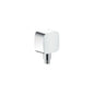 AXOR 36731001 ShowerSolutions Soft Cube Wall Outlet With Check Valve, 1/2 in, NPT x G 1/2