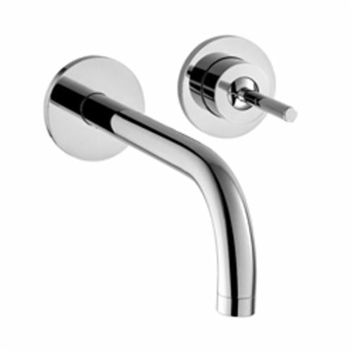 AXOR 38118001 Bathroom Faucet Trim, Uno, Commercial, 1.2 gpm Flow Rate, 2-3/4 in H Spout, Polished Chrome, 1 Handles, Function: Traditional
