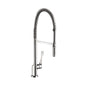 AXOR 39841001 Semi-Pro Kitchen Faucet, Citterio, 1.5 gpm Flow Rate, Polished Chrome, 1 Handles, 1 Faucet Holes, Function: Traditional, Domestic