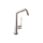 AXOR 39850801 Citterio Kitchen Faucet, Residential, 1.5 gpm Flow Rate, 150 deg Swivel Spout, Steel Optik, 1 Handles