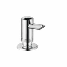 AXOR 40418000 Kitchen Soap/Lotion Dispenser, Polished Chrome, 12 oz Capacity, Deck Mount, Plastic