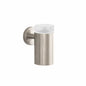 Hansgrohe 40518820 Tooth Brush Holder, Logis, 5 in H, Brass/Glass, Brushed Nickel