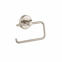 Hansgrohe 40526820 Logis 1-Post Toilet Paper Holder, Brass, Brushed Nickel