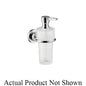 AXOR 41719820 Citterio Soap/Lotion Dispenser, Brushed Nickel, 8 oz Capacity, Wall Mount, Frosted Crystal Glass
