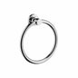 AXOR 41721000 Citterio Wall Mount Towel Ring, 7 in Dia Ring, 2 in OAD, Solid Brass