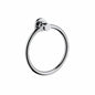 AXOR 41721820 Citterio Wall Mount Towel Ring, 7 in Dia Ring, 2 in OAD, Solid Brass