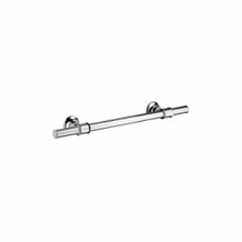 AXOR 42030000 Montreux Wall Mount Towel Bar, 12 in L Bar, 2-7/8 in OAD x 2-1/8 in OAH, Solid Brass