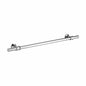 AXOR 42060000 Montreux Wall Mount Towel Bar, 24 in L Bar, 2-7/8 in OAD x 2-1/8 in OAH, Solid Brass