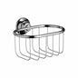 AXOR 42065000 Montreux Soap Dish, 6-5/8 in W x 5-3/8 in D x 3-1/8 in H, Metal, Polished Chrome