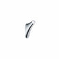 AXOR 42237000 Massaud Face Cloth Hook, 1 Hooks, 3-1/4 in OAW x 4-1/2 in OAH, Brass
