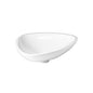 AXOR 42305000 Massaud Small Vessel Bathroom Sink, Oval, 22-1/2 in W x 17-3/4 in D x 6-5/8 in H, Cast Marble, Polished Chrome, Import