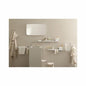 AXOR 42819820 Universal EU Version Soap/Lotion Dispenser With Integrated Shelf, Brushed Nickel, 180 mL Capacity, Wall Mount, Glass/Metal/Brass