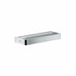 AXOR 42830000 Universal EU Version Wall Mount Short Towel Bar/Rail, 3-1/8 in OAD x 1-1/4 in OAH, Metal, Import