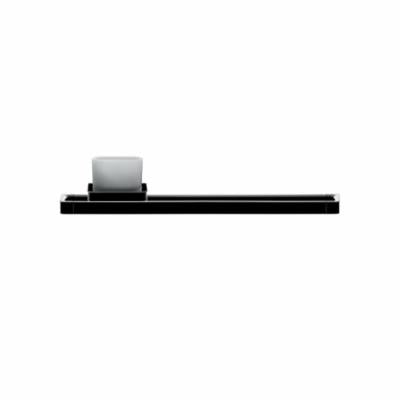 AXOR 42832820 695 Universal EU Version Wall Mount Medium Towel Bar/Rail, 3-1/8 in OAD x 1-1/4 in OAH, Metal, Import
