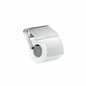 AXOR 42836000 Universal Toilet Paper Roll Holder, 3-1/8 in H, Metal, Polished Chrome, Import