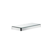 AXOR 42838000 Universal EU Version Shelf, 11-3/4 in OAL x 4-3/8 in OAD x 1-1/8 in OAH, Glass/Metal, Import