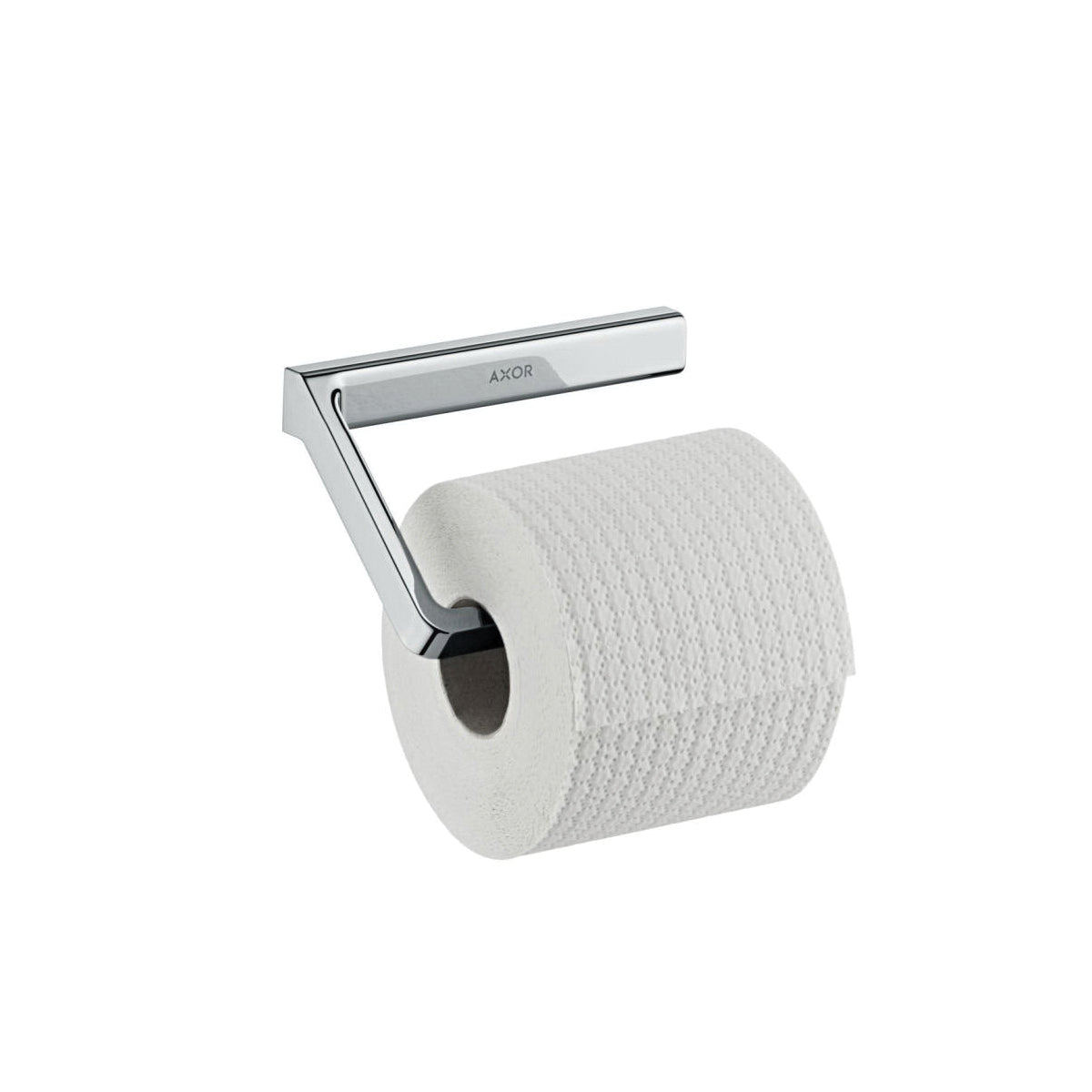 AXOR 42846820 Universal Toilet Paper Roll Holder, 2-3/4 in H, Metal, Brushed Nickel