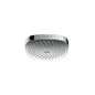 Hansgrohe 4387000 Croma Select E 180 Shower Head, 1.8 gpm Flow Rate, 2 Sprays, 7-3/8 in W x 7-3/8 in D Head