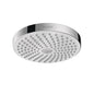 Hansgrohe 4388400 Croma Select S 180 Shower Head, 1.8 gpm Flow Rate, 2 Sprays, 7-3/8 in W x 7-3/8 in D Head