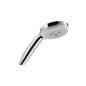 Hansgrohe 4752000 Croma 100 Hand Shower, 4 in Dia 3-Function Shower Head, 1.8 gpm Flow Rate, G 1/2 Connection, Polished Chrome