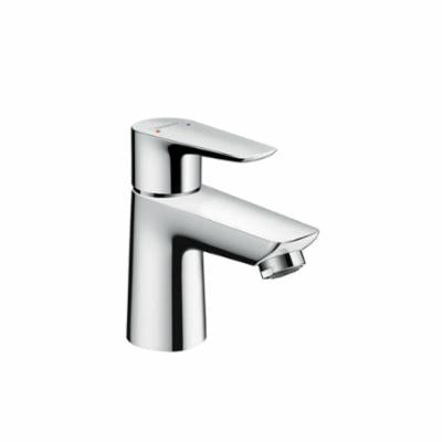 Hansgrohe 71702001 Basin Mixer, Talis E 80, 1.2 gpm Flow Rate, 2-3/4 in H Spout, 1 Handles, 1 Faucet Holes, Polished Chrome, Function: Traditional