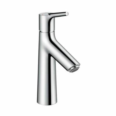 Hansgrohe 72025001 Basin Mixer, Talis S 100, 1 gpm Flow Rate, 3-7/8 in H Spout, 1 Handles, 1 Faucet Holes, Polished Chrome, Function: Traditional