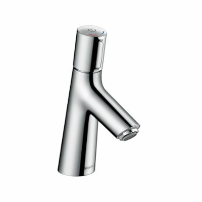 Hansgrohe 72040001 Basin Mixer, Talis S 80, 1.2 gpm Flow Rate, 2-5/8 in H Spout, 1 Handles, Pop-Up Drain, 1 Faucet Holes, Polished Chrome, Function: Traditional