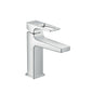 Hansgrohe 74510001 Bathroom Faucet, Metropol 110, 1.2 gpm Flow Rate, 4-5/8 in H Spout, 1 Handles, 1 Faucet Holes, Polished Chrome, Function: Traditional