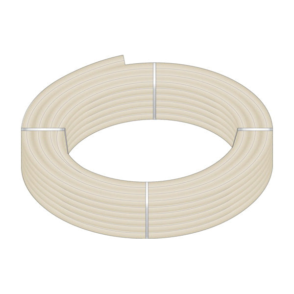 HeatLink® 20145 20000 UV Stabilized Plus Potable Water Tubing, 1-1/2 in Nominal, 1.244 in ID x 1-5/8 in OD x 100 ft Coil L, 0.181 in THK Wall, Natural/Black, Engel/Peroxide, Import