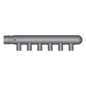 HeatLink® EX13806 EX13000 6-Port Single Row Tee, 1 in Nominal, PEX F1960 x Closed End Style, Polyphenylsulfone, Import