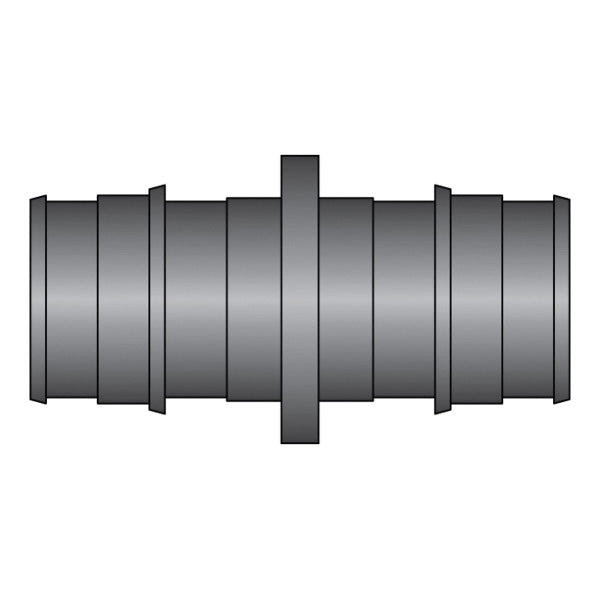 EX19000 - 3/4" Coupling - Black - Polyphenylsulfone