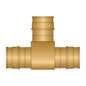 EX26000NL - 1" Tee - Brass - PEX F1960